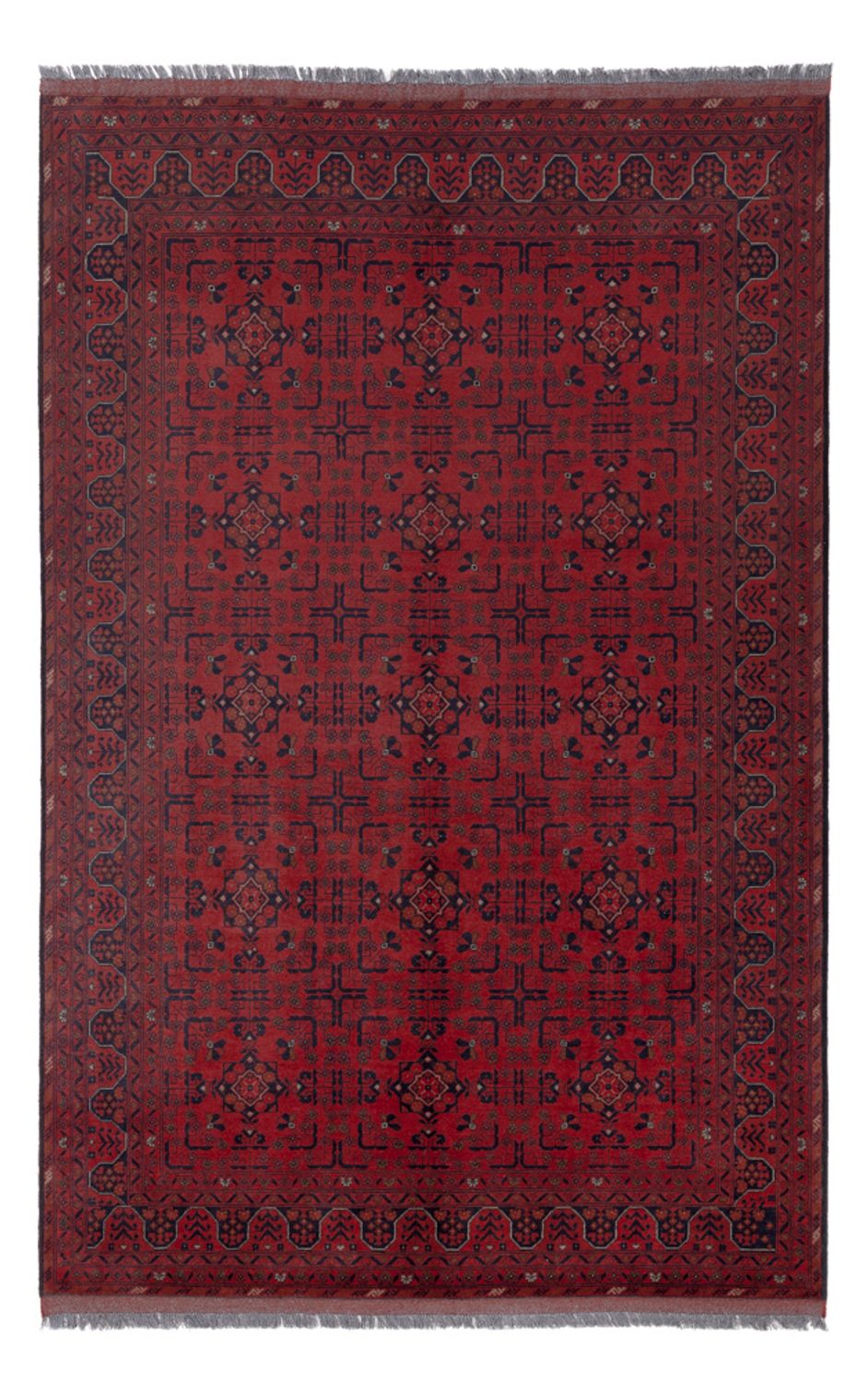 Afghan Rug - Kunduz - 292 x 187 cm - red