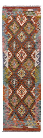 Runner Kelim Rug - Splash - 202 x 60 cm - multicolored