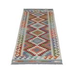 Runner Kelim Rug - Splash - 192 x 60 cm - multicolored