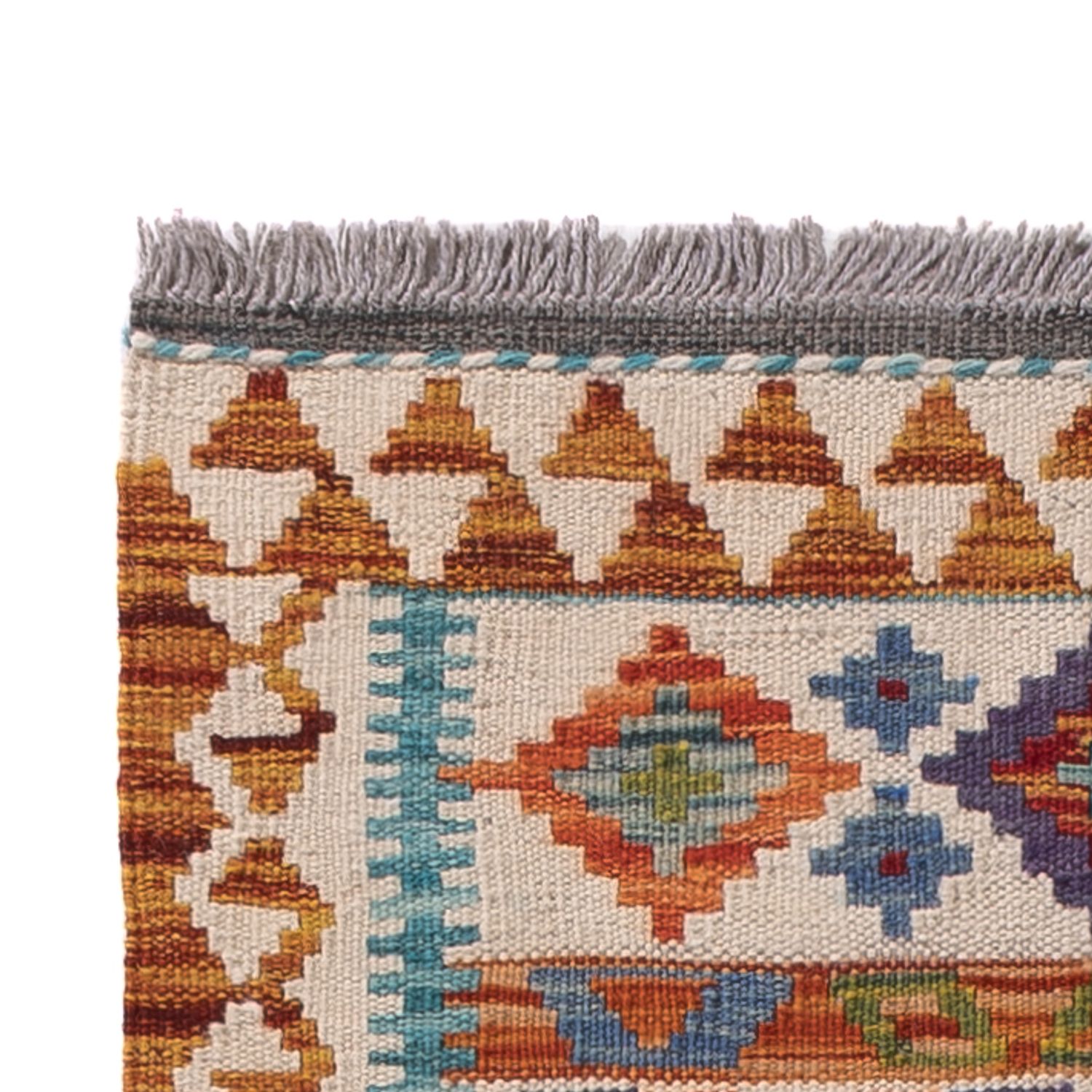 Runner Kelim Rug - Splash - 193 x 58 cm - multicolored