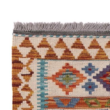 Runner Kelim Rug - Splash - 193 x 58 cm - multicolored