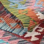 Runner Kelim Rug - Splash - 200 x 62 cm - multicolored