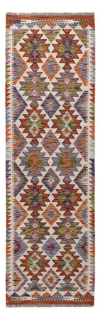 Runner Kelim Rug - Splash - 200 x 60 cm - multicolored