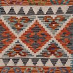 Runner Kelim Rug - Splash - 194 x 59 cm - multicolored