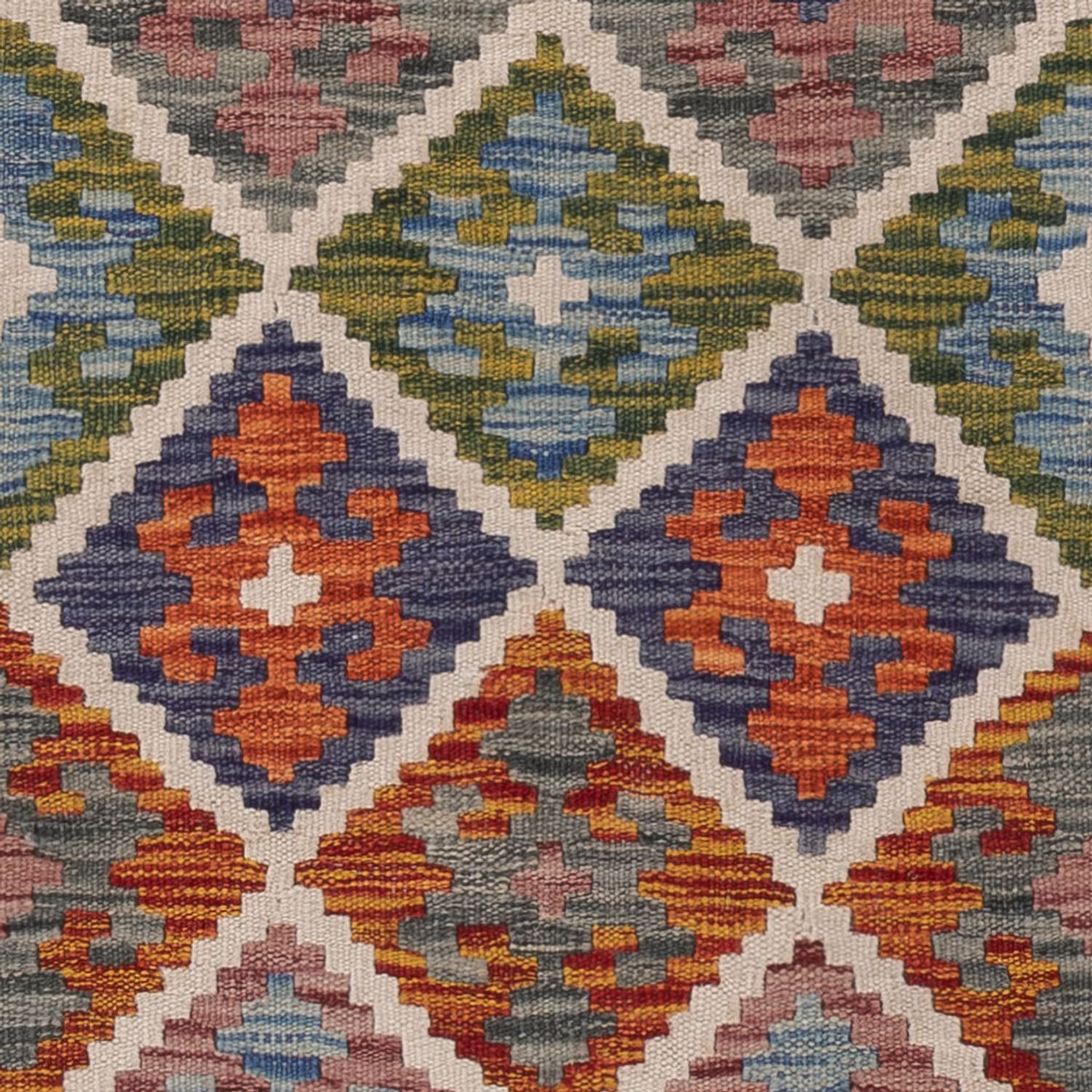 Runner Kelim Rug - Splash - 188 x 64 cm - multicolored