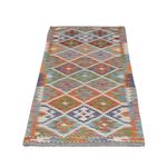 Runner Kelim Rug - Splash - 188 x 64 cm - multicolored