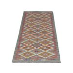 Runner Kelim Rug - Splash - 195 x 60 cm - multicolored