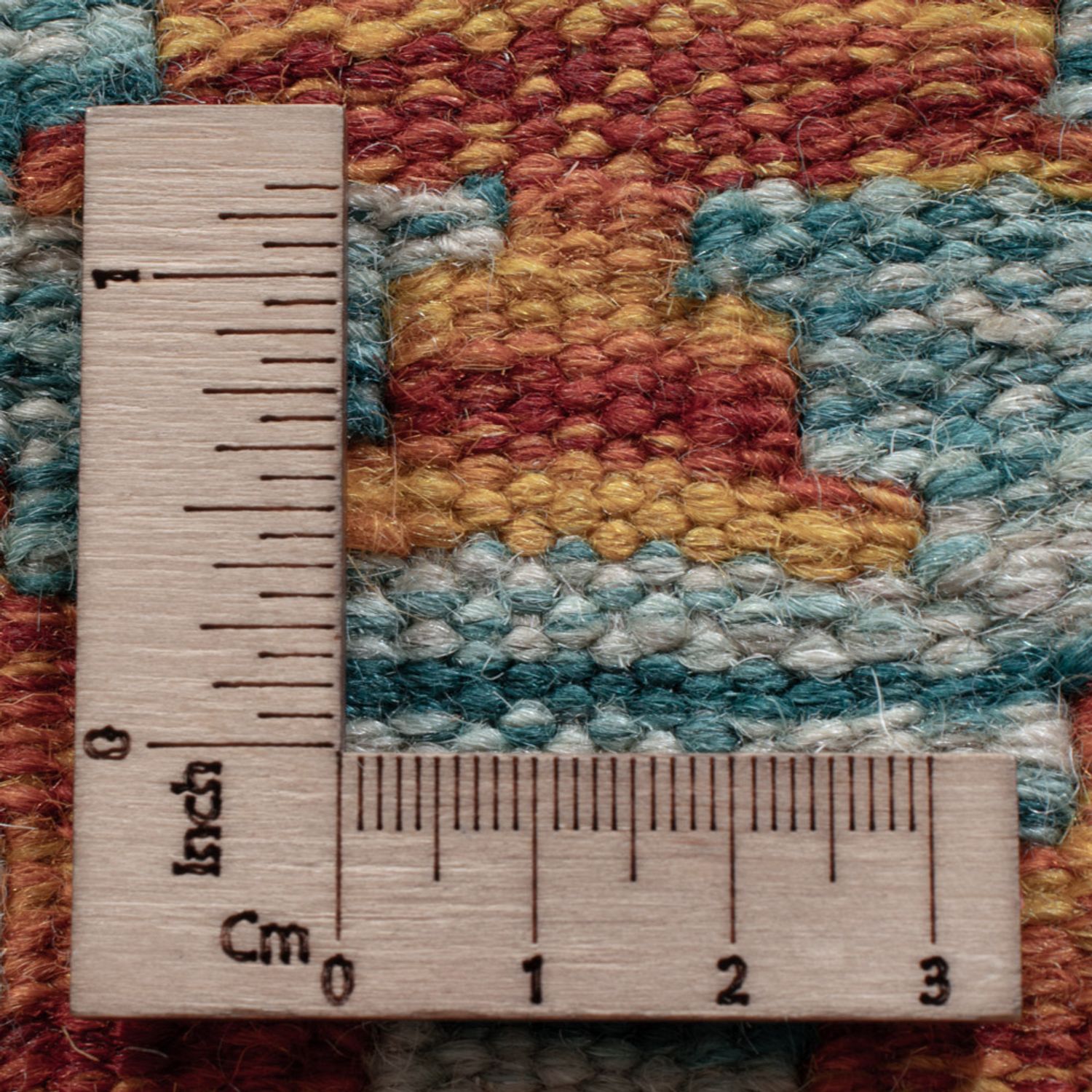 Runner Kelim Rug - Splash - 203 x 68 cm - multicolored