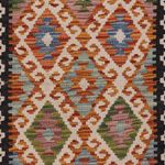 Runner Kelim Rug - Splash - 203 x 68 cm - multicolored