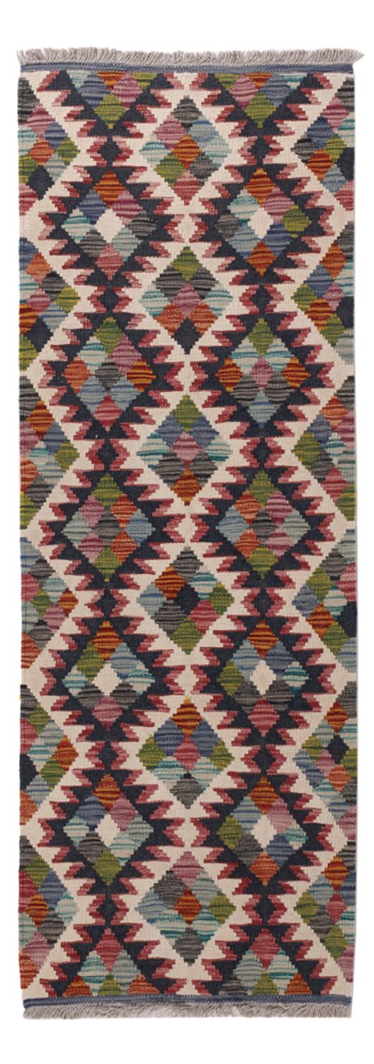 Runner Kelim Rug - Splash - 176 x 61 cm - multicolored