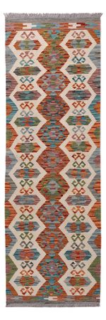 Runner Kelim Rug - Splash - 197 x 64 cm - multicolored