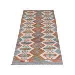 Runner Kelim Rug - Splash - 197 x 64 cm - multicolored