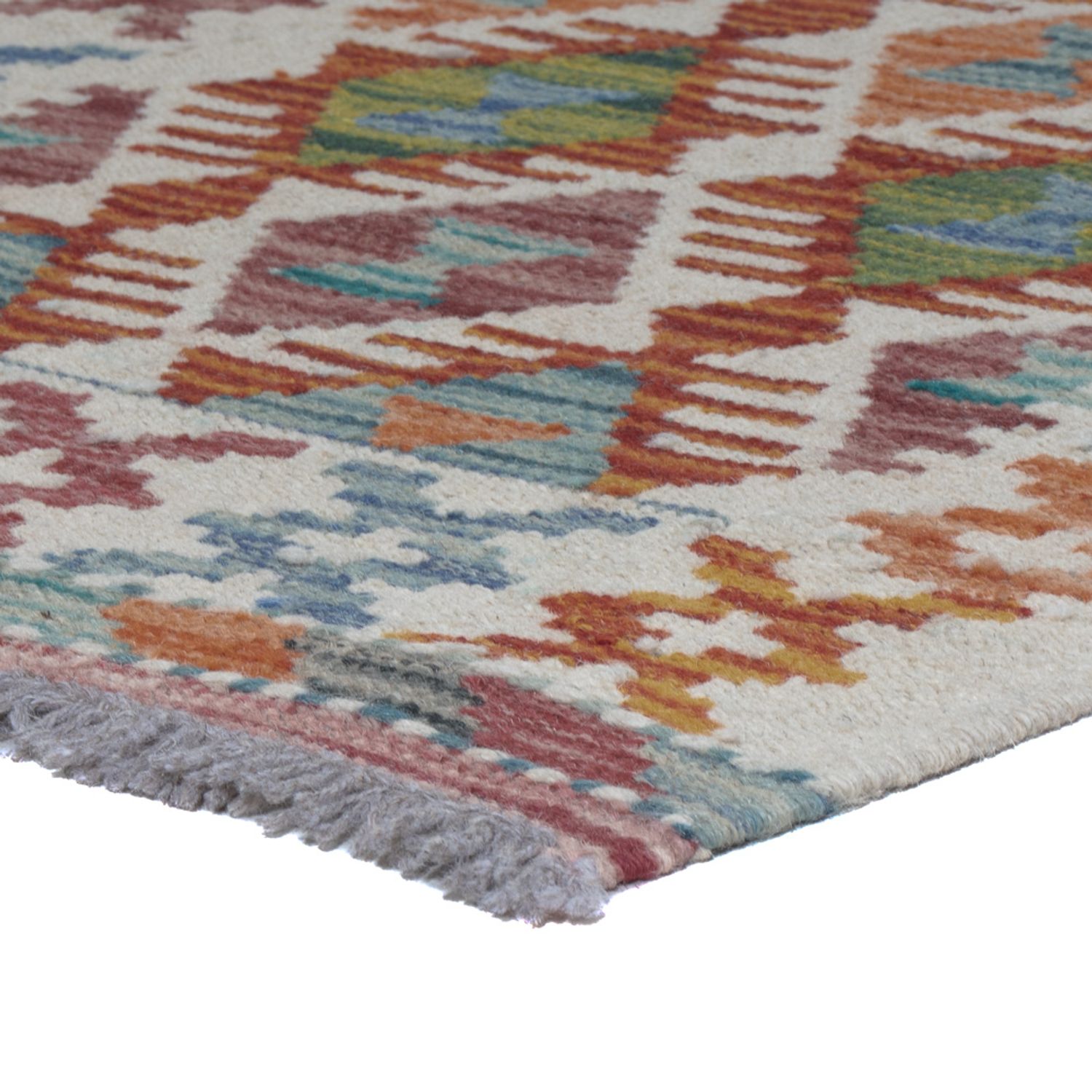 Runner Kelim Rug - Splash - 203 x 57 cm - multicolored
