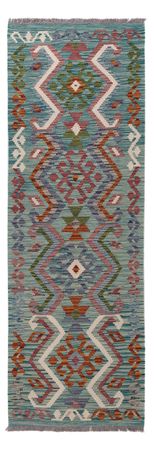 Runner Kelim Rug - Splash - 195 x 65 cm - multicolored