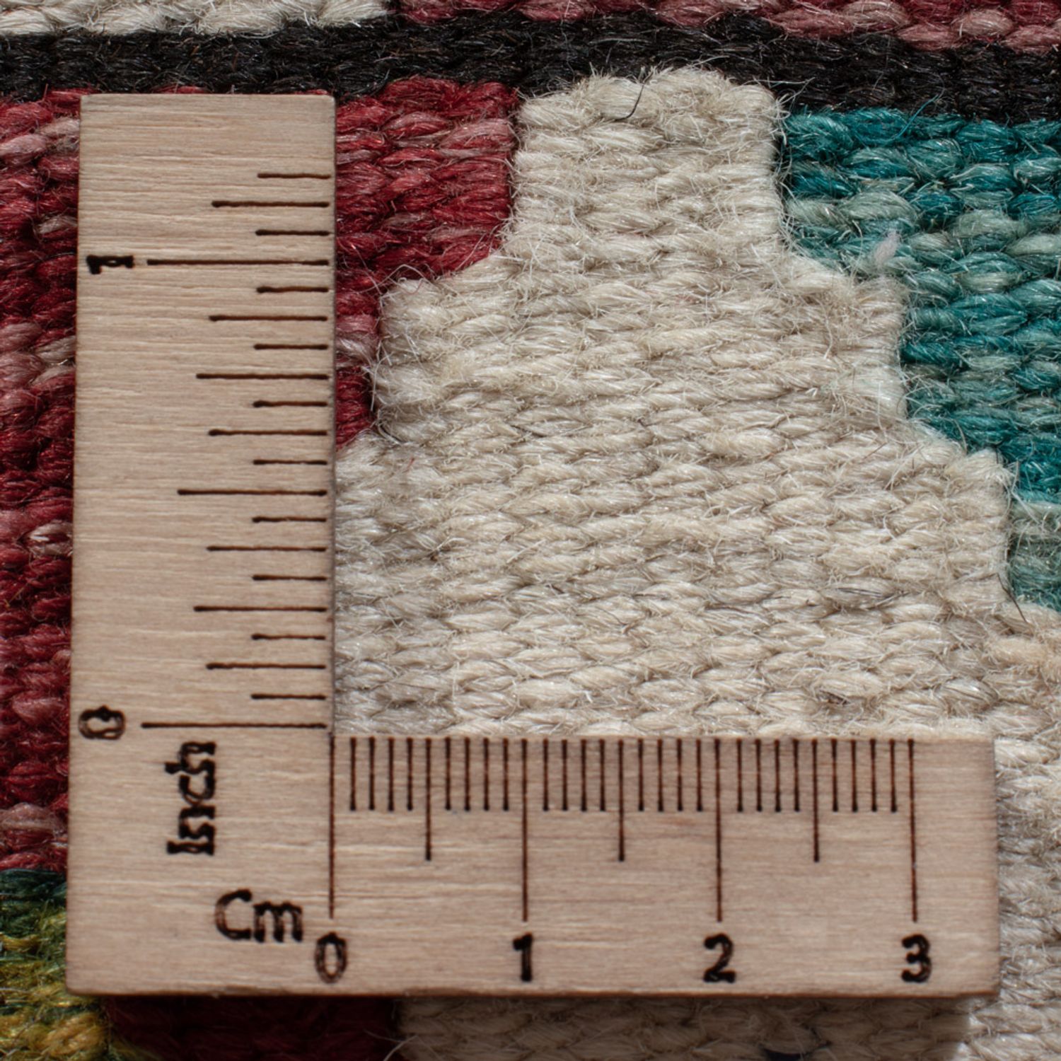 Runner Kelim Rug - Splash - 191 x 61 cm - multicolored