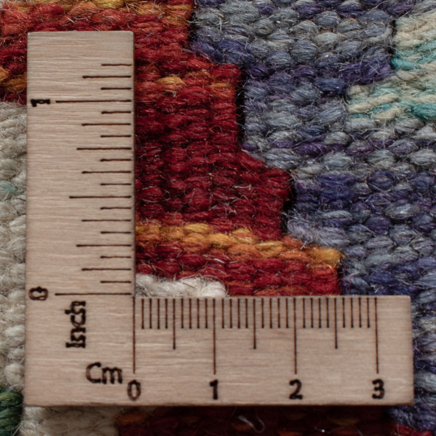 Runner Kelim Rug - Splash - 197 x 66 cm - multicolored