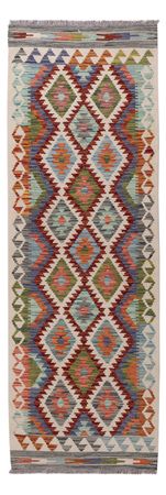 Runner Kelim Rug - Splash - 197 x 66 cm - multicolored