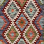 Runner Kelim Rug - Splash - 197 x 66 cm - multicolored