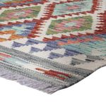Runner Kelim Rug - Splash - 197 x 66 cm - multicolored