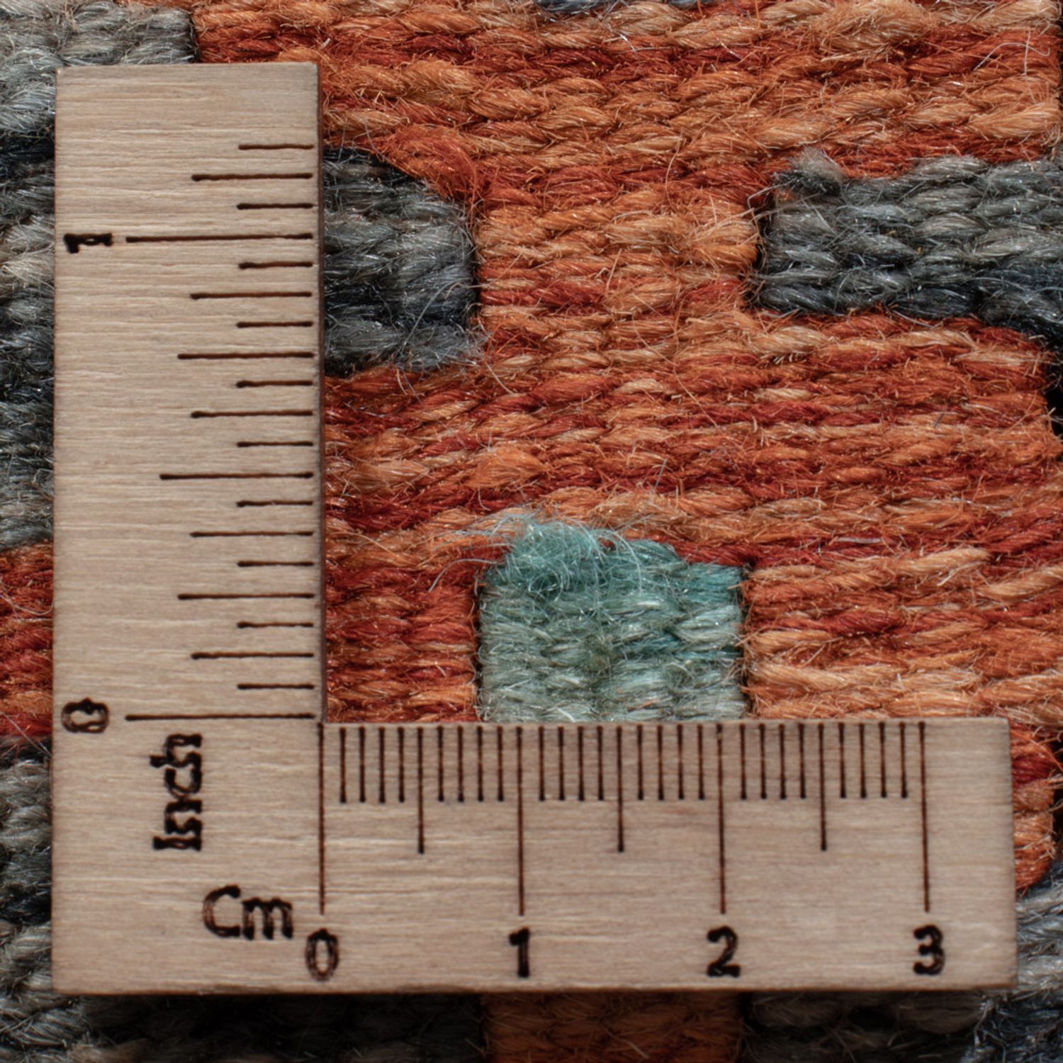 Runner Kelim Rug - Splash - 201 x 59 cm - multicolored