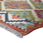 Runner Kelim Rug - Splash - 201 x 59 cm - multicolored
