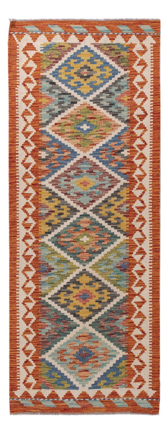 Runner Kelim Rug - Splash - 190 x 73 cm - multicolored