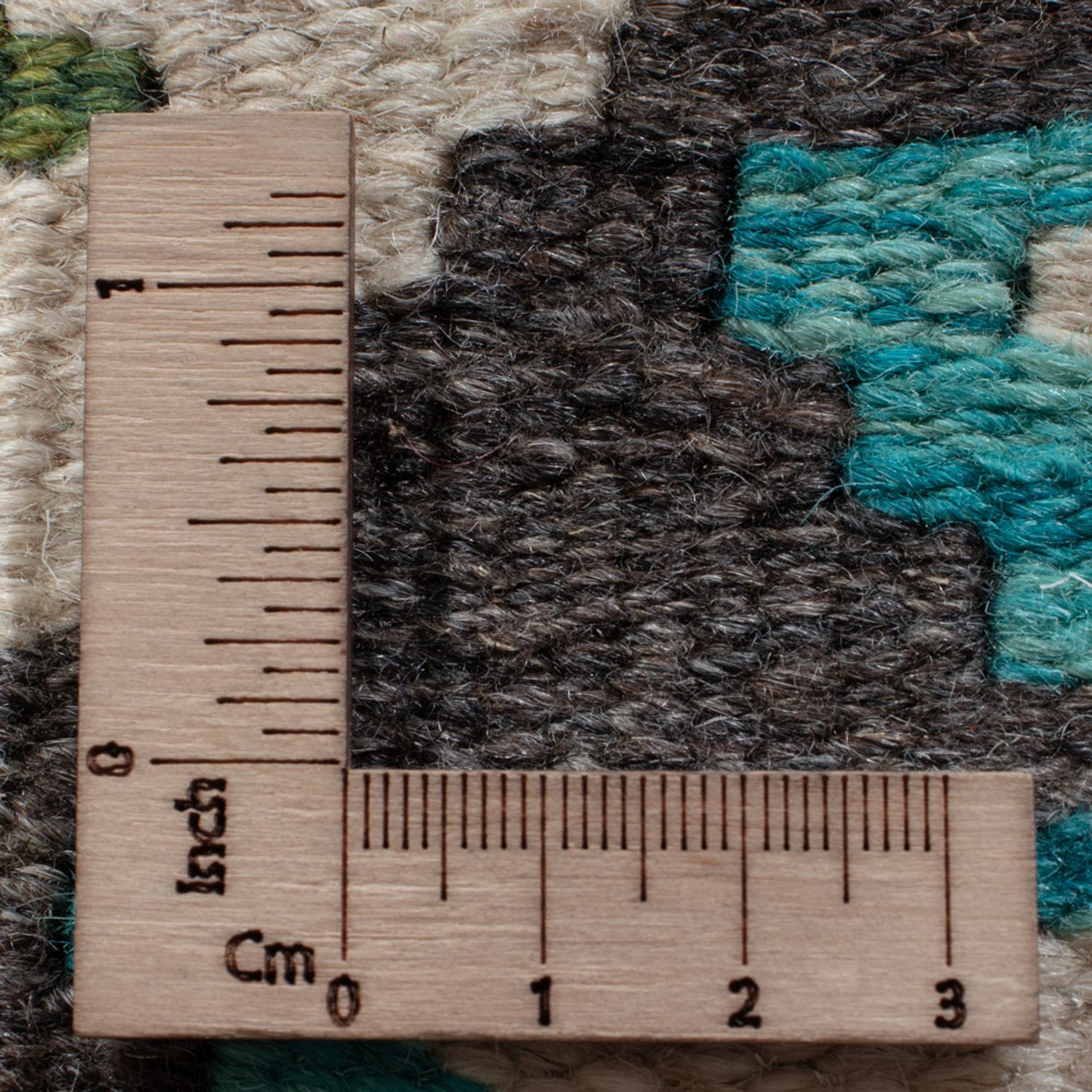 Runner Kelim Rug - Splash - 206 x 80 cm - multicolored