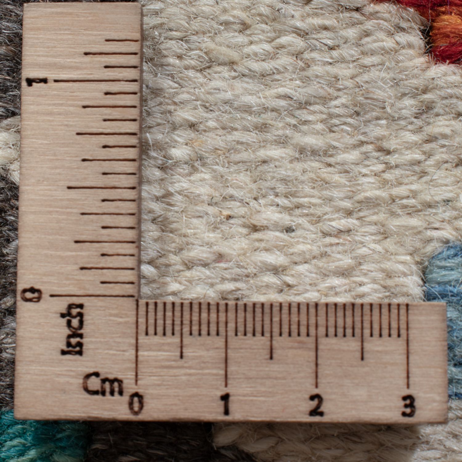 Runner Kelim Rug - Splash - 209 x 79 cm - multicolored