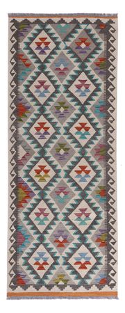 Runner Kelim Rug - Splash - 209 x 79 cm - multicolored