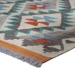 Runner Kelim Rug - Splash - 209 x 79 cm - multicolored