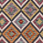 Runner Kelim Rug - Splash - 197 x 84 cm - multicolored