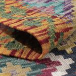 Runner Kelim Rug - Splash - 197 x 84 cm - multicolored