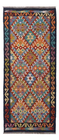Runner Kelim Rug - Splash - 197 x 83 cm - multicolored