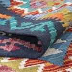 Runner Kelim Rug - Splash - 197 x 83 cm - multicolored