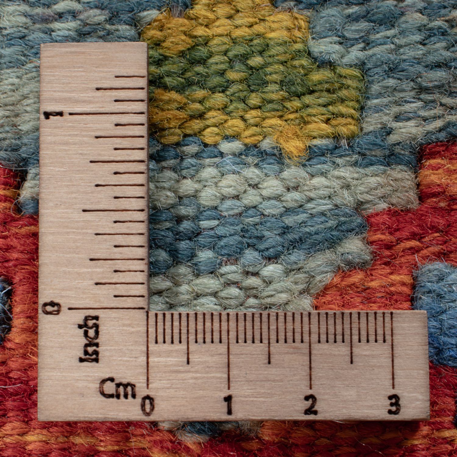 Runner Kelim Rug - Splash - 197 x 86 cm - multicolored