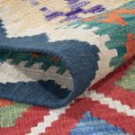 Runner Kelim Rug - Splash - 200 x 71 cm - multicolored