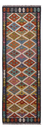 Runner Kelim Rug - Splash - 202 x 67 cm - multicolored