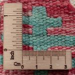 Runner Kelim Rug - Splash - 192 x 62 cm - multicolored