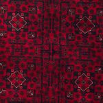 Afghan Rug - Kunduz - 238 x 168 cm - dark red