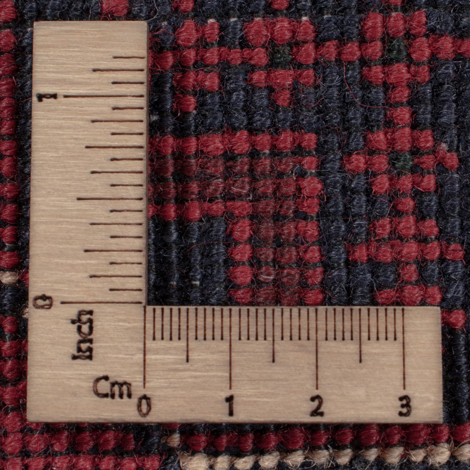 Afghan Rug - Kunduz - 237 x 170 cm - dark red