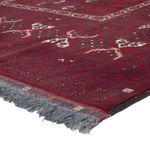 Afghan Rug - 248 x 153 cm - dark red