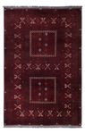 Afghan Rug - 250 x 157 cm - dark red