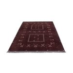 Afghan Rug - 250 x 157 cm - dark red