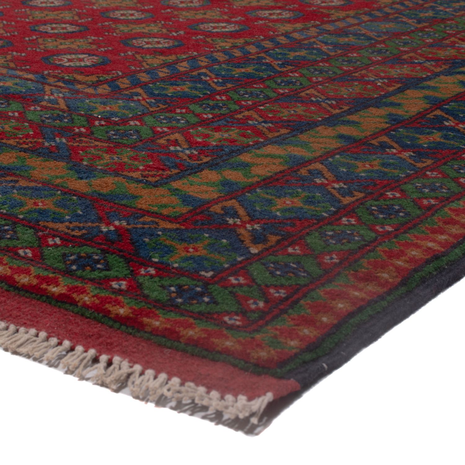 Afghan Rug - Filpa - 348 x 248 cm - dark red