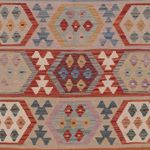 Kelim Rug - Splash - 352 x 254 cm - multicolored