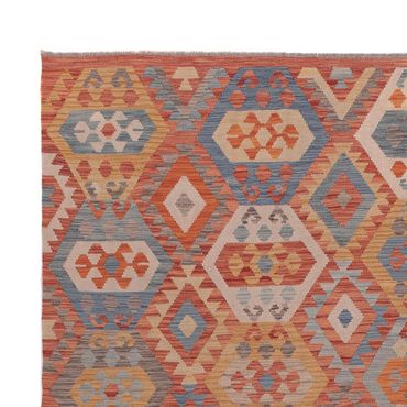 Kelim Rug - Splash - 348 x 257 cm - multicolored