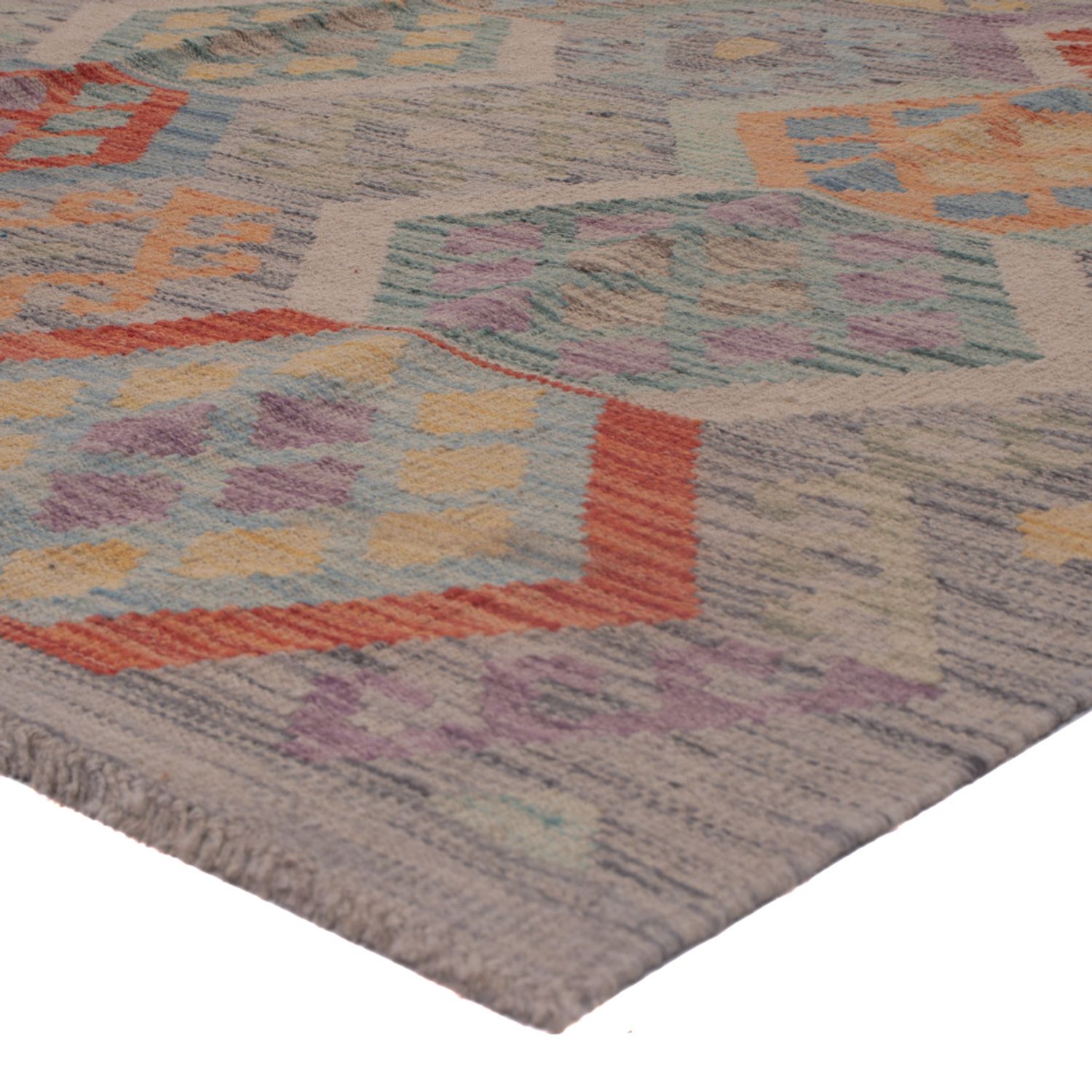 Kelim Rug - Splash - 350 x 256 cm - multicolored