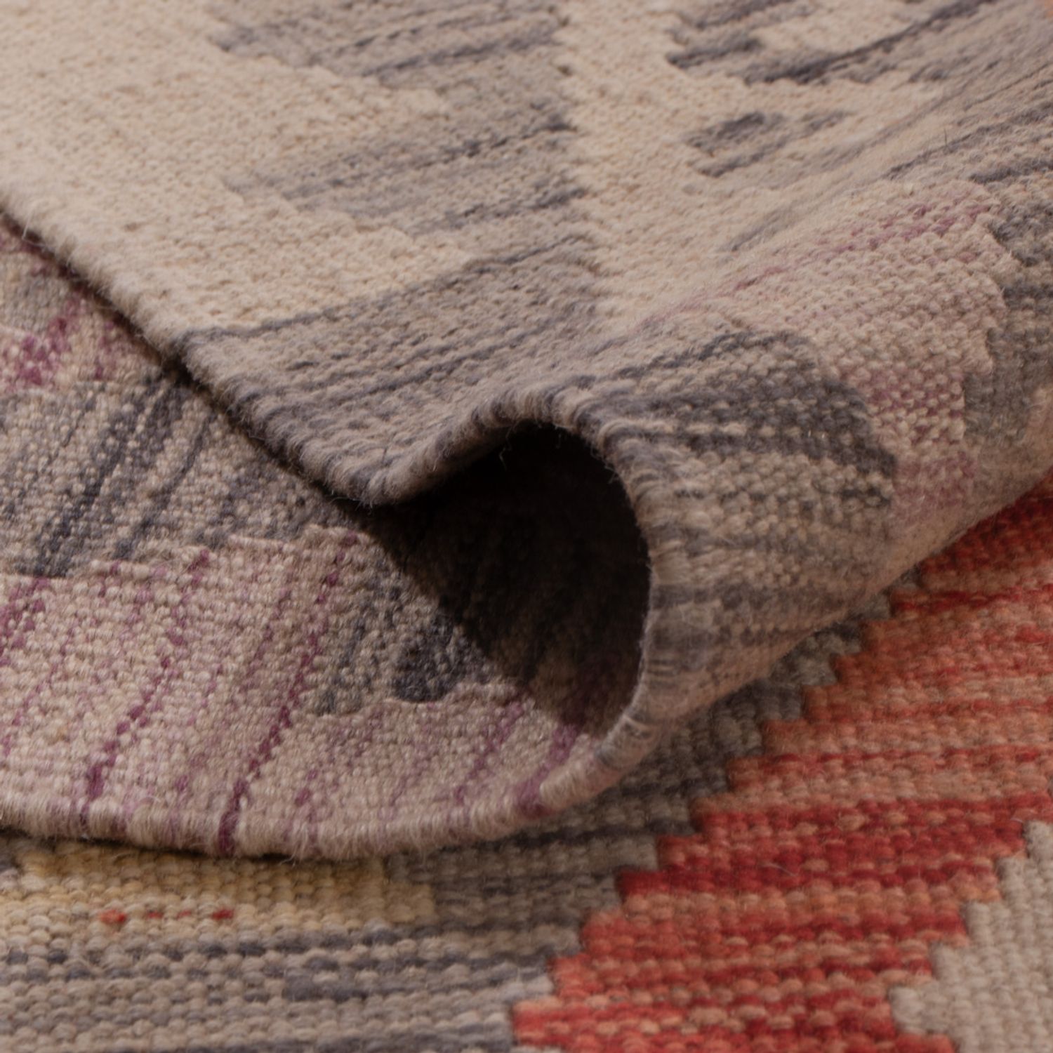 Kelim Rug - Splash - 380 x 281 cm - multicolored