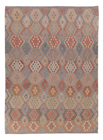 Kelim Rug - Splash - 380 x 281 cm - multicolored