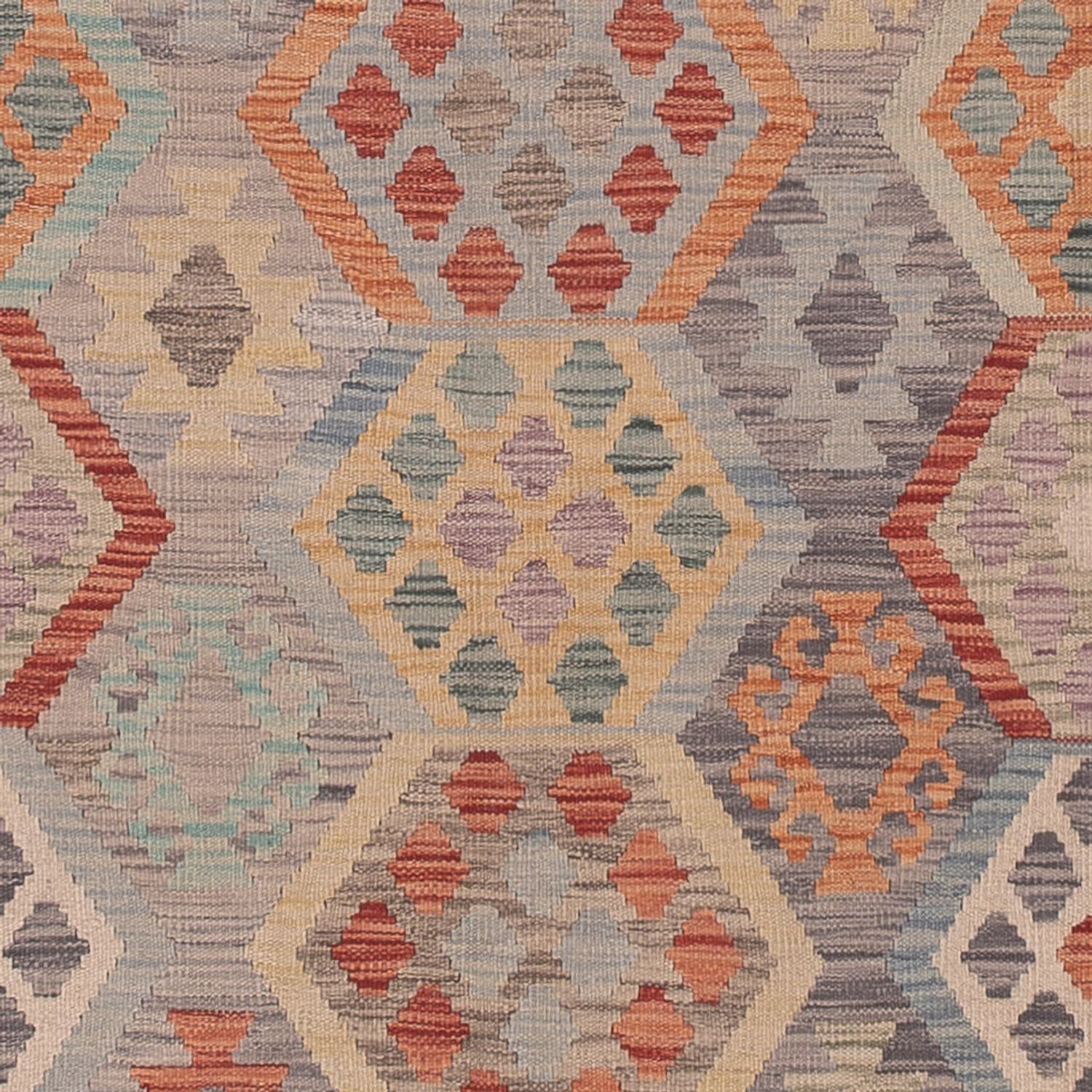 Kelim Rug - Splash - 340 x 244 cm - multicolored